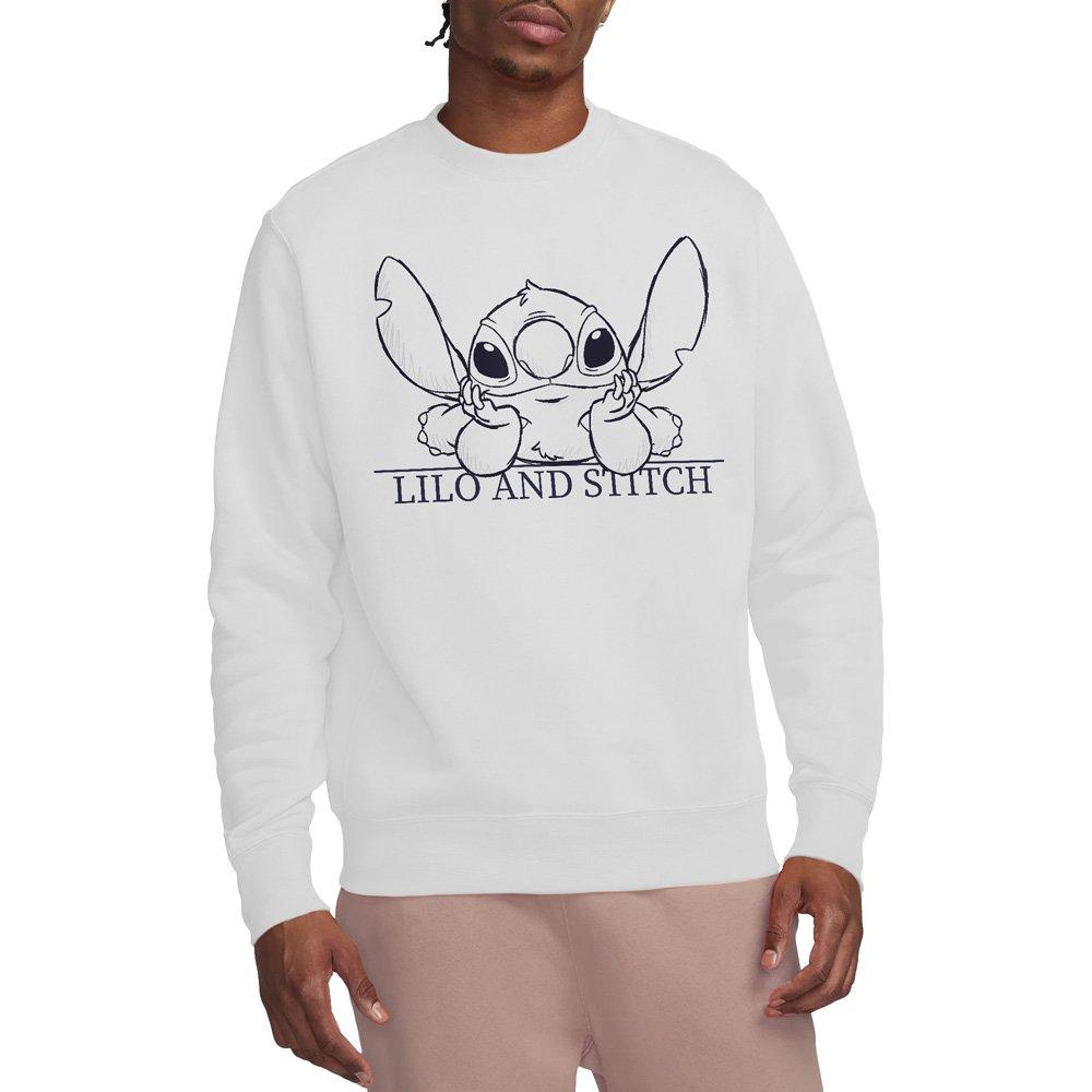 White - Disney - Lilo & Stitch Relax Sketch Sweatshirt White - 1