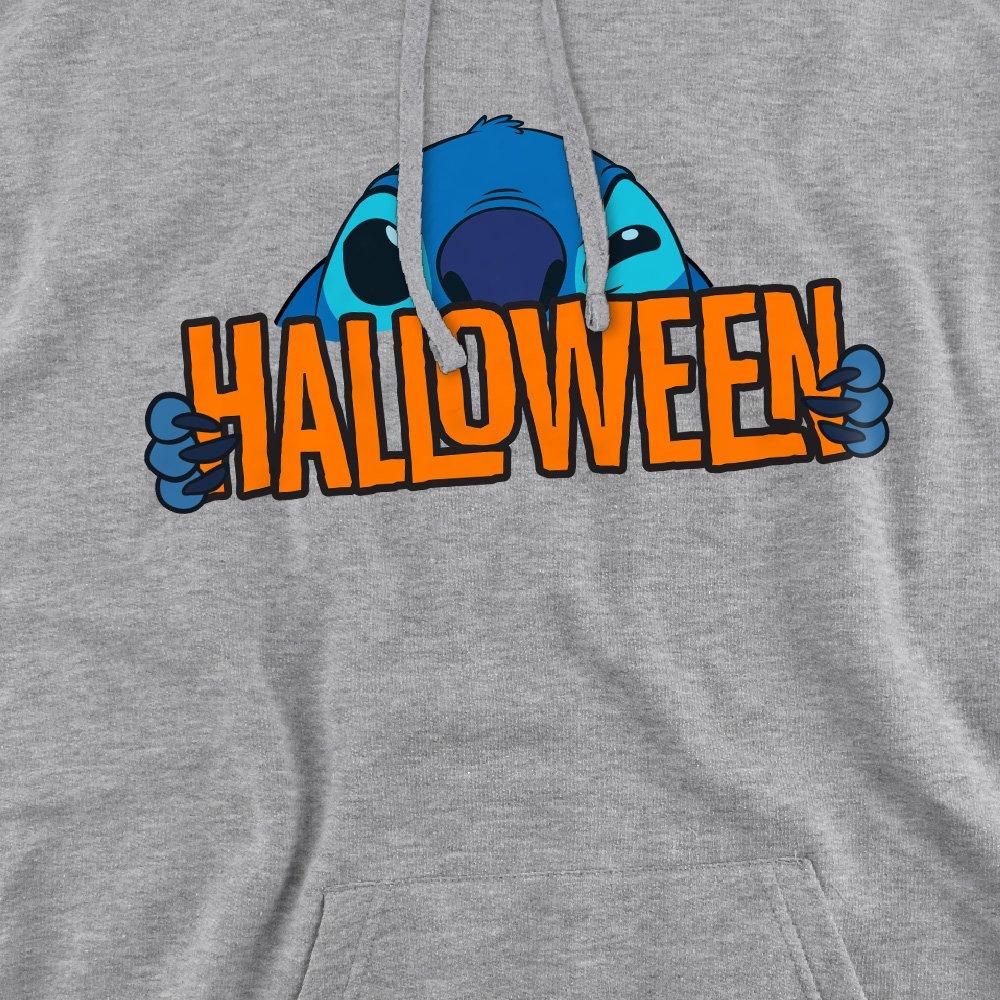Light Grey - Disney - Lilo & Stitch Halloween Hide Mens Hoodie Light Gre - 2