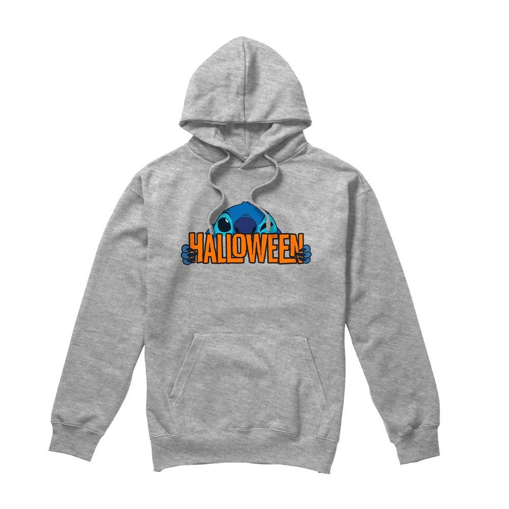Light Grey - Disney - Lilo & Stitch Halloween Hide Mens Hoodie Light Gre - 4