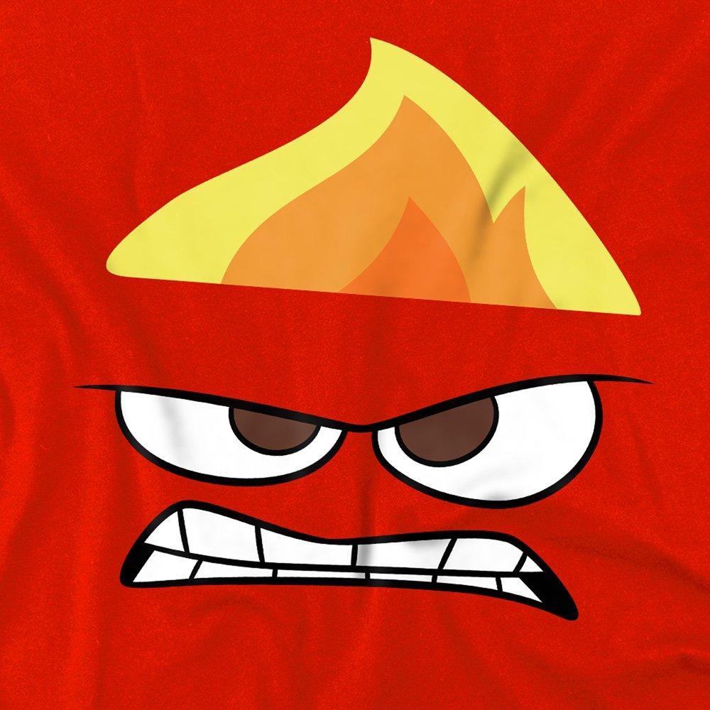 Red - Disney - Inside Out Anger Face Kids Sweatshirt Red - 2