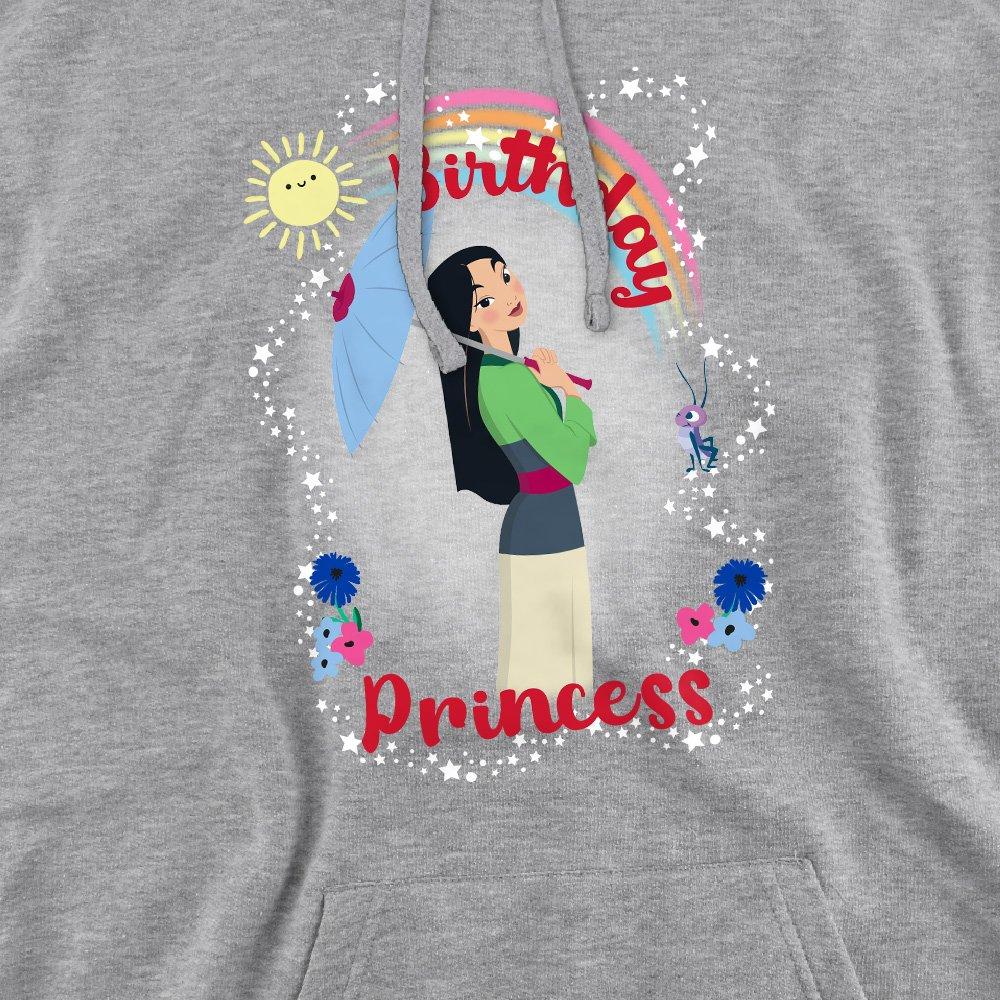 Light Grey - Disney - Mulan Birthday Princess And Her Lucky Cricket Mens - 2