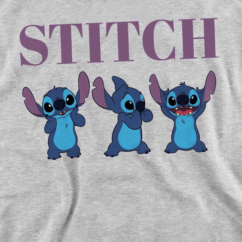 Light Grey - Disney - Lilo & Stitch Poses Sweatshirt Light Grey - 2