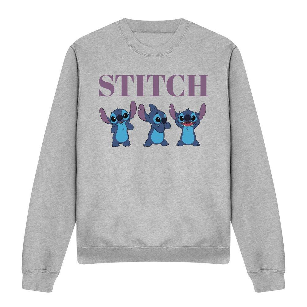 Light Grey - Disney - Lilo & Stitch Poses Sweatshirt Light Grey - 4