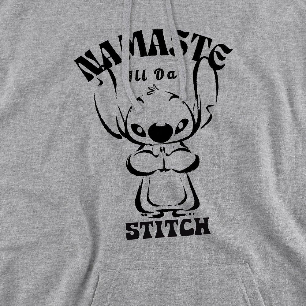 Light Grey - Disney - Lilo & Stitch Namaste All Day Hoodie Light Grey - 2