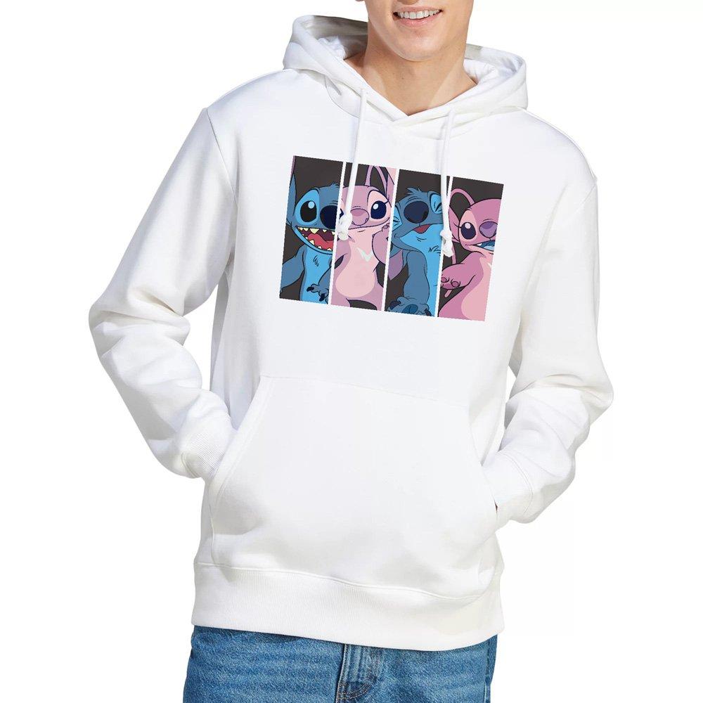 Disney Lilo & Stitch Angel Stitch Boxes Hoodie White