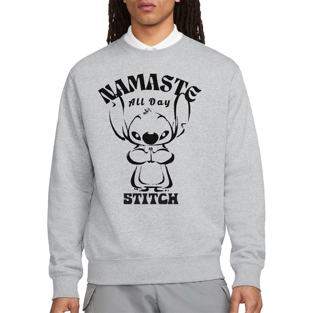 Disney Lilo & Stitch Namaste All Day Sweatshirt Light Gre