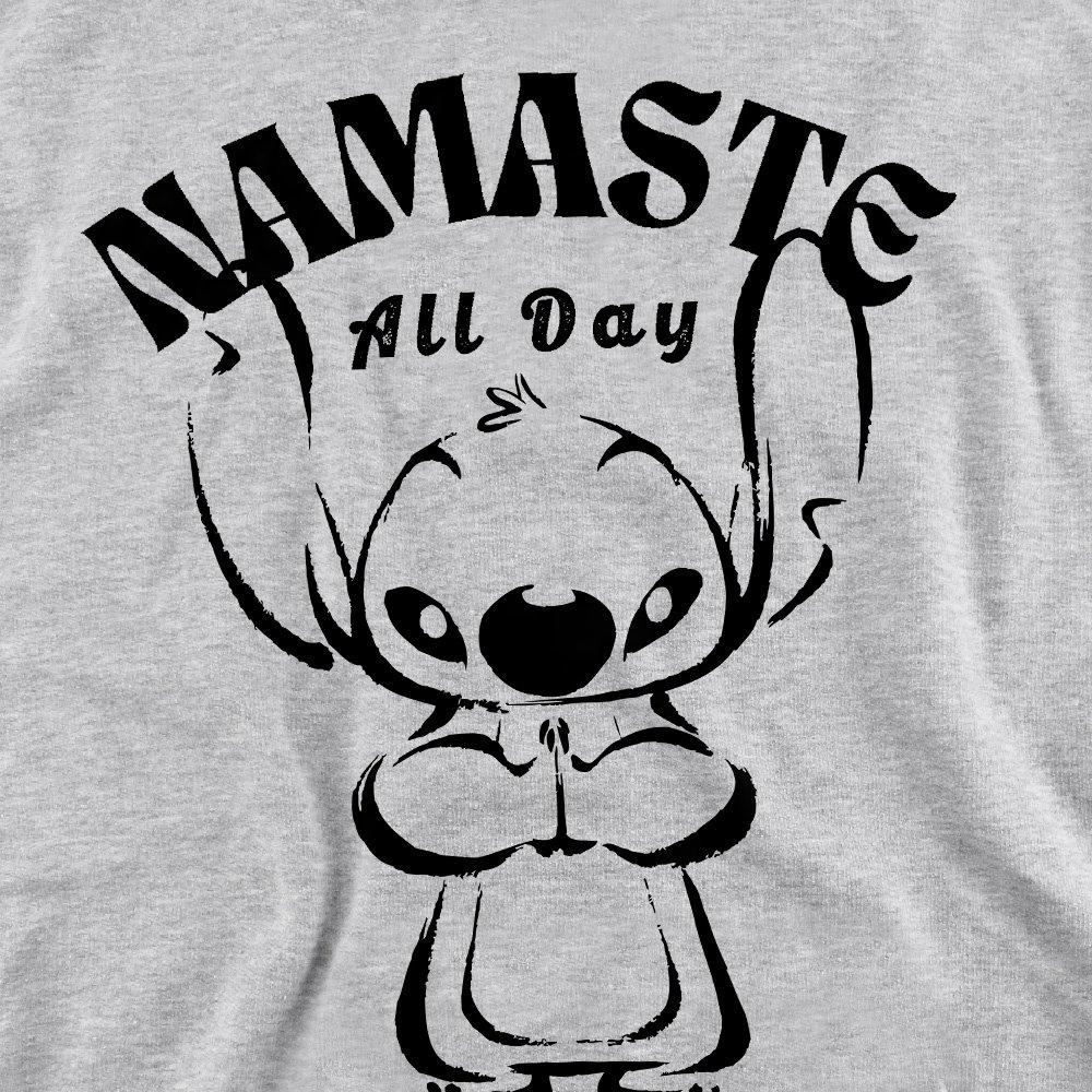 Light Grey - Disney - Lilo & Stitch Namaste All Day Sweatshirt Light Gre - 2