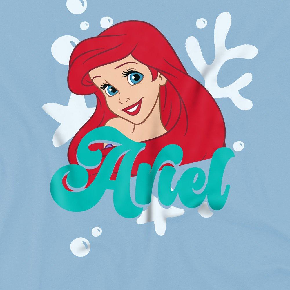 Light Blue - Disney - Ariel Face Kids Sweatshirt Light Blue - 2