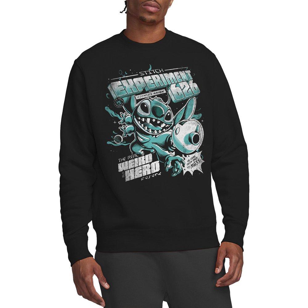 Disney Men's Lilo And Stitch Experi Sweatshirt Black - M