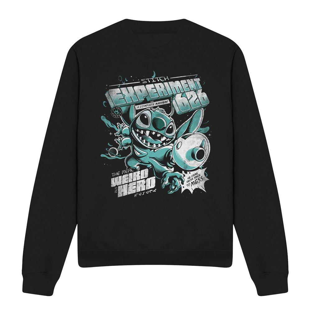 Black - Disney - Lilo And Stitch Experimen Sweatshirt Black - 4