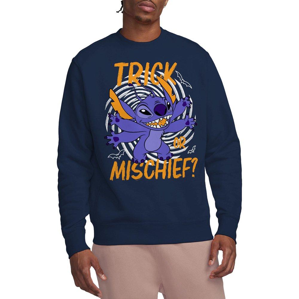 Navy - Disney - Lilo & Stitch Trick or Mischief Sweatshirt Navy - 1