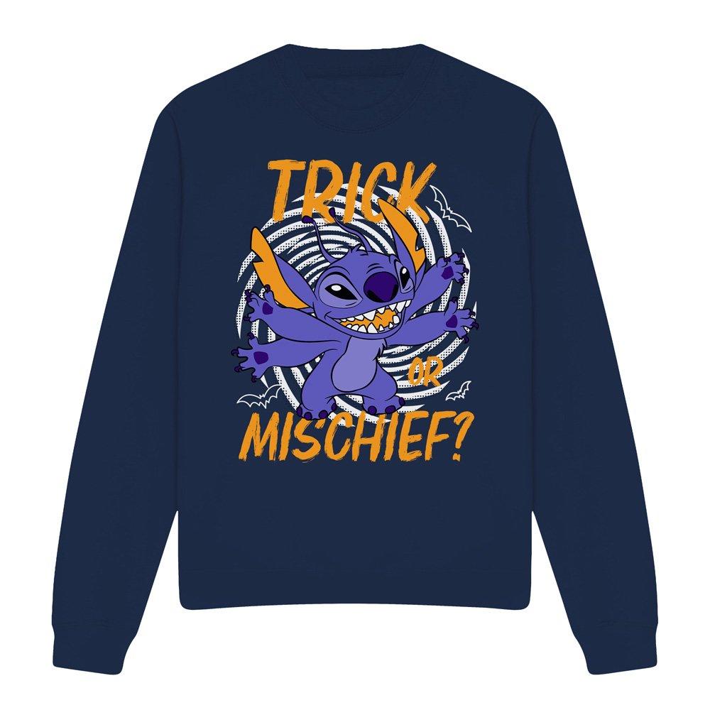 Navy - Disney - Lilo & Stitch Trick or Mischief Sweatshirt Navy - 4