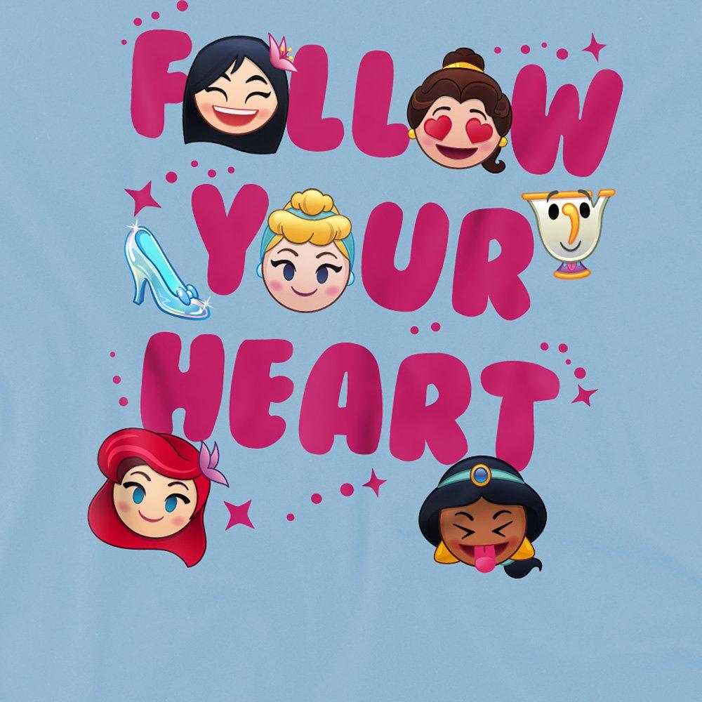 Light Blue - Disney - Follow Your Heart Kids Sweatshirt Light Blue - 2