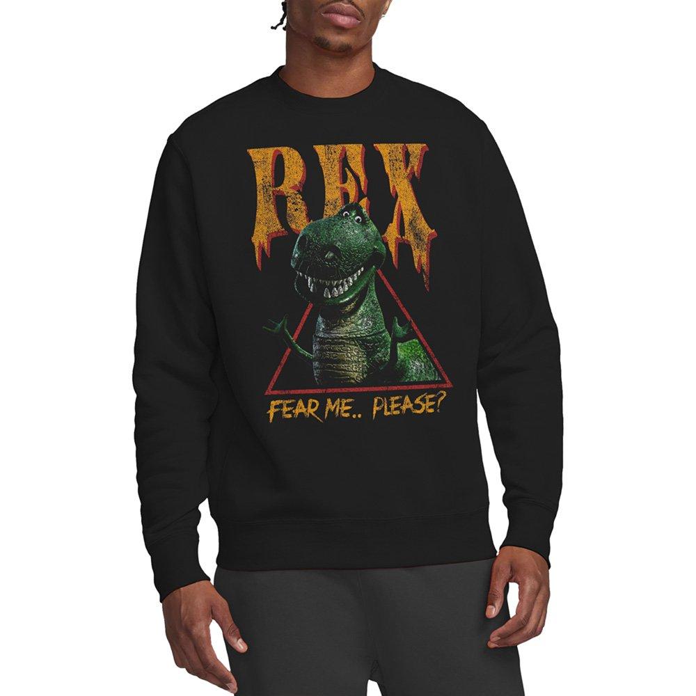 Black - Disney - Toy Story Rex Fear Me Sweatshirt Black - 1