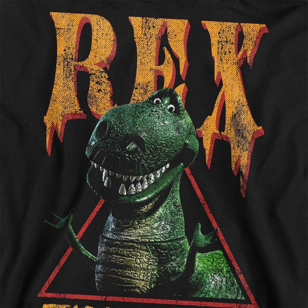 Black - Disney - Toy Story Rex Fear Me Sweatshirt Black - 2
