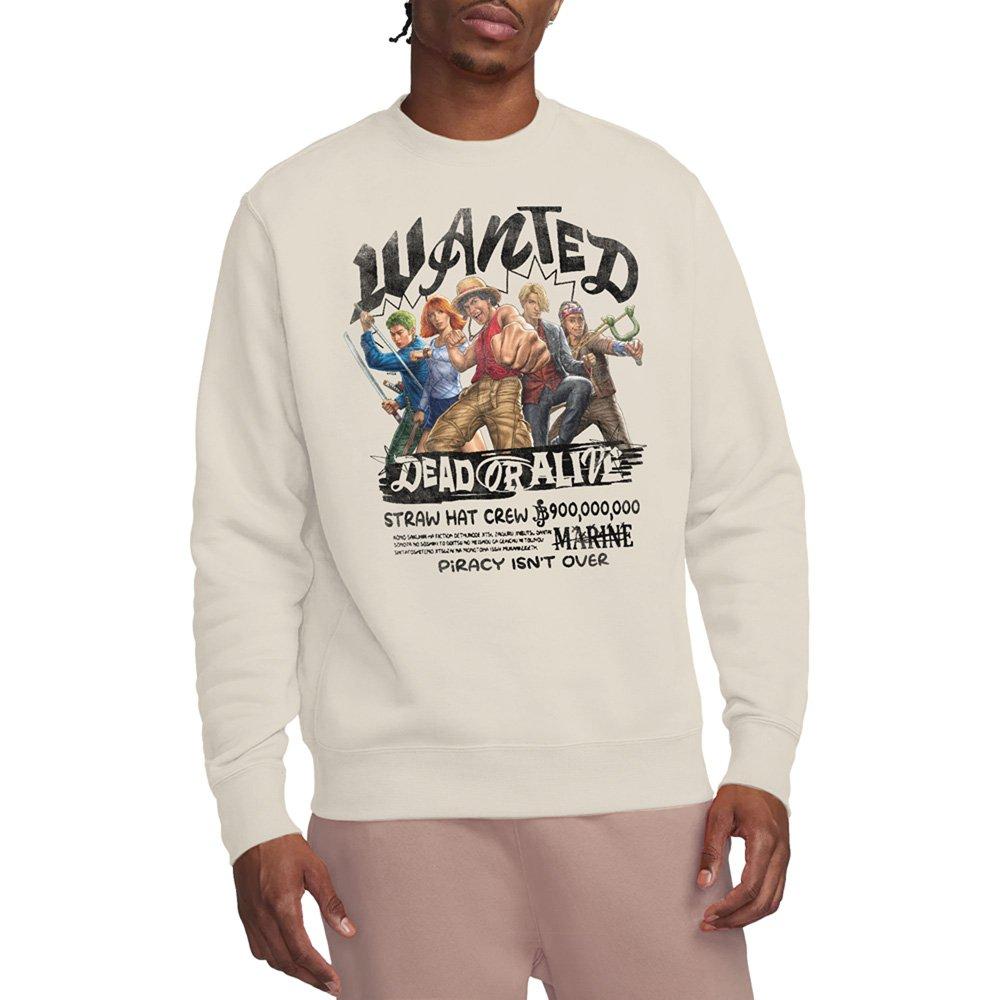 Beige - One Piece - One Piece Straw Hat Crew Dead Or Alive Sweatshirt - 1