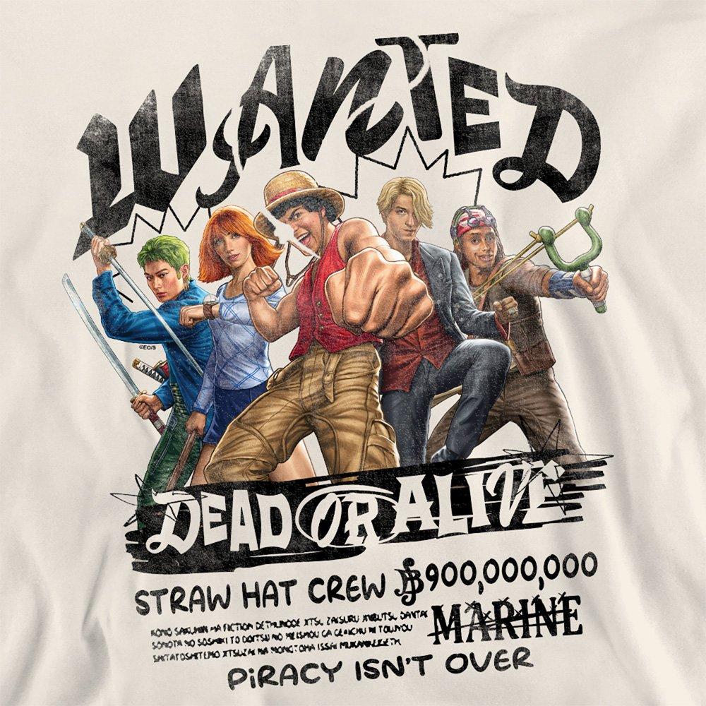 Beige - One Piece - One Piece Straw Hat Crew Dead Or Alive Sweatshirt - 2