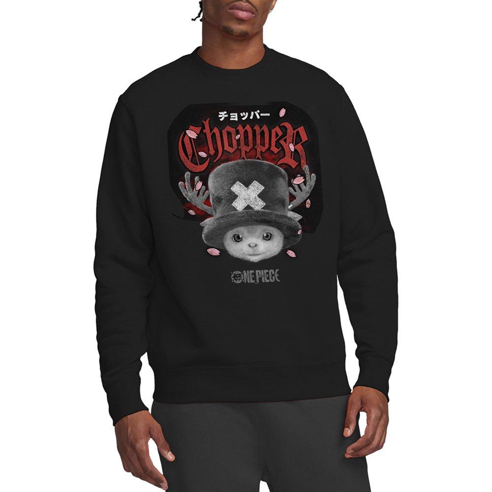 Black - One Piece - Chopper Heavy Metal Sweatshirt Black - 1