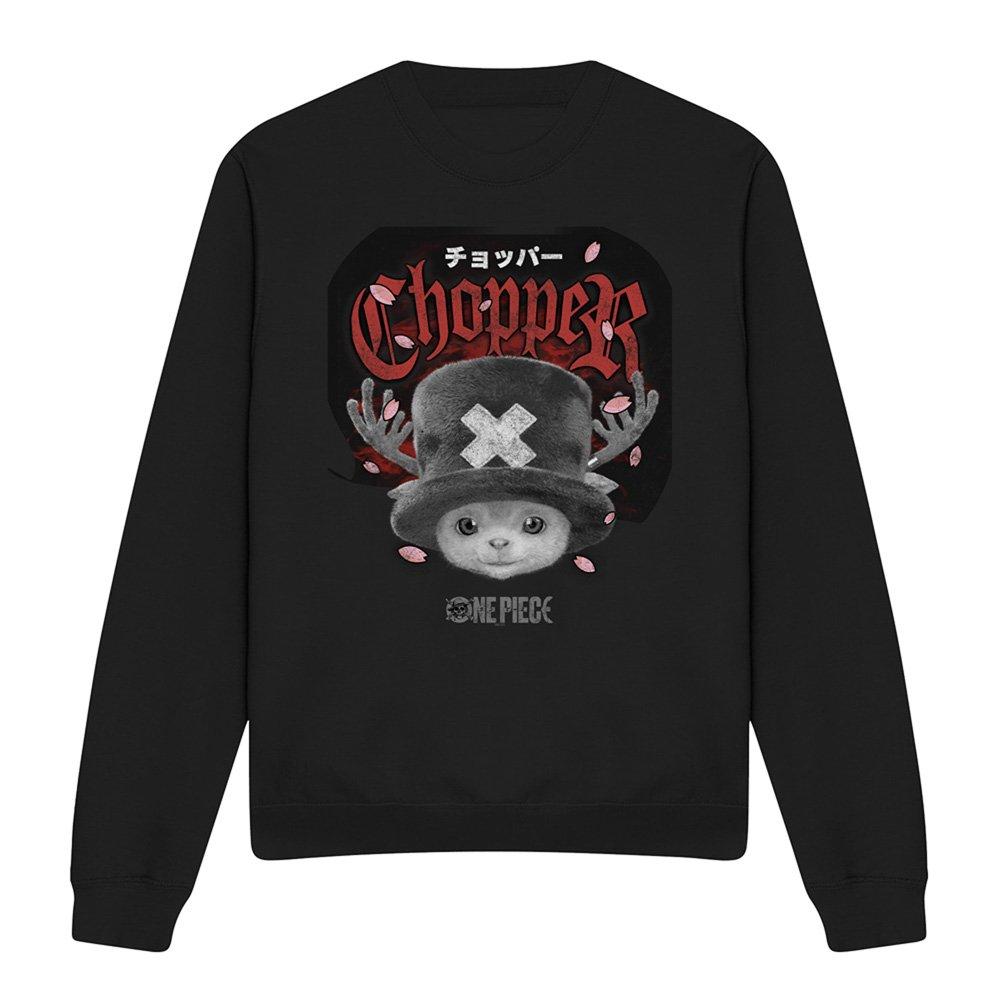 Black - One Piece - Chopper Heavy Metal Sweatshirt Black - 4