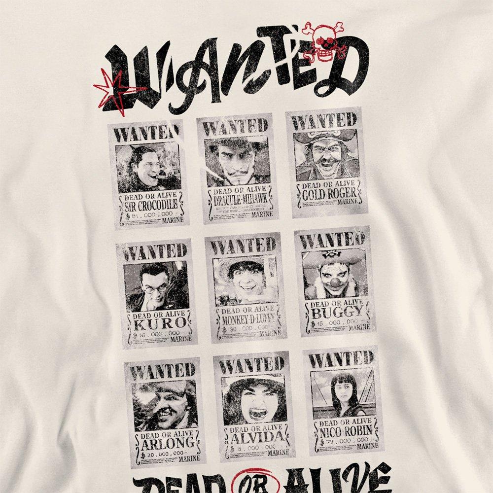 Beige - One Piece - One Piece Wanted Posters Wanted Dead Or Alive Swea - 2