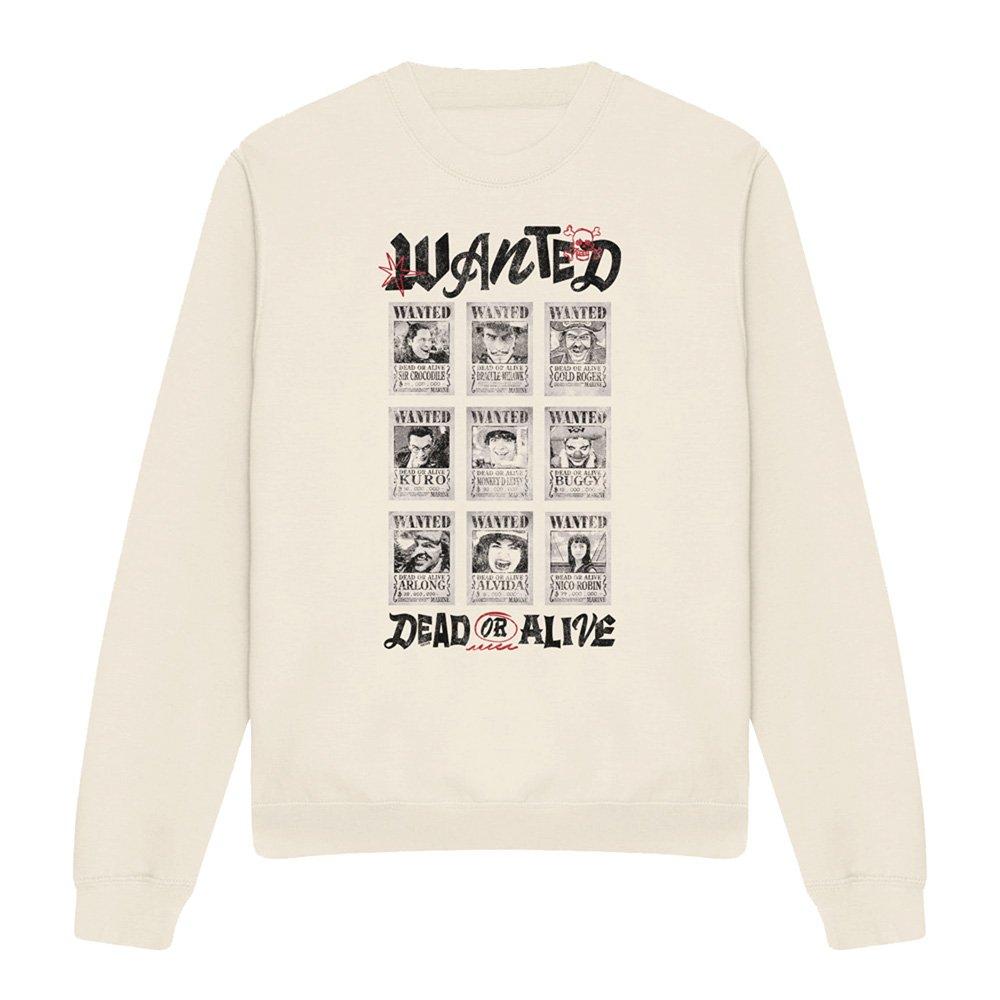 Beige - One Piece - One Piece Wanted Posters Wanted Dead Or Alive Swea - 4