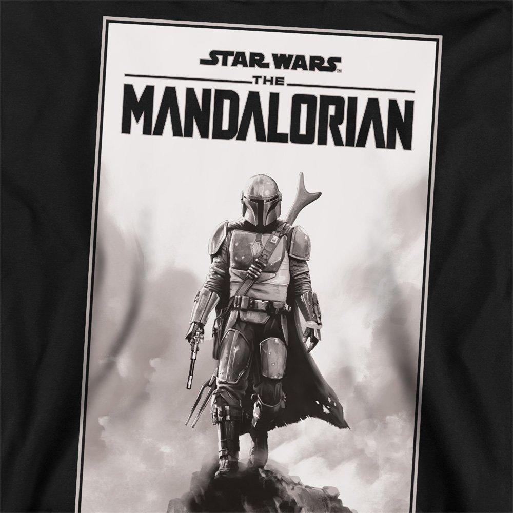 Black - Star Wars - The Mandalorian Desert Poster Sweatshirt Black - 2