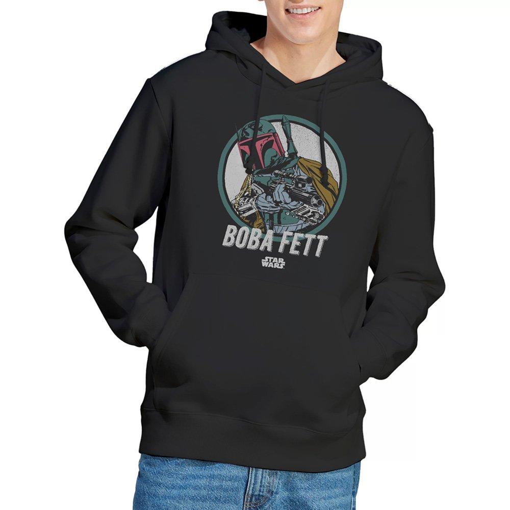 Black - Star Wars - Retro Boba Hoodie - 1
