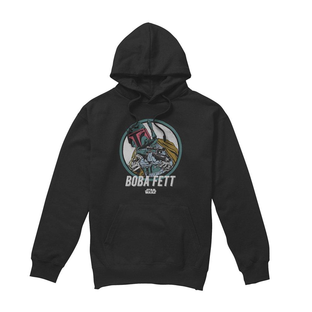 Black - Star Wars - Retro Boba Hoodie - 4