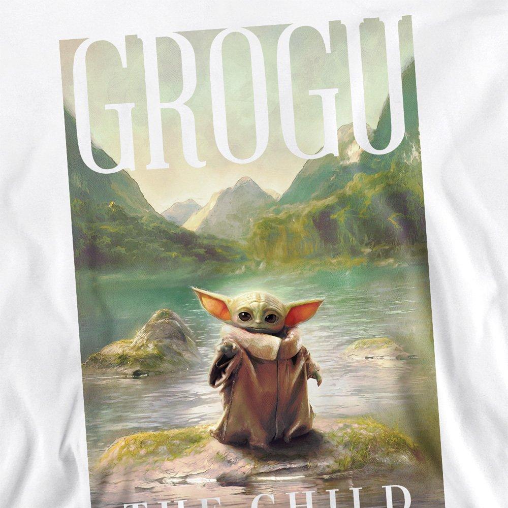 White - Star Wars - Book Of Boba Fett Grogu The Child Poster Sweatshir - 2