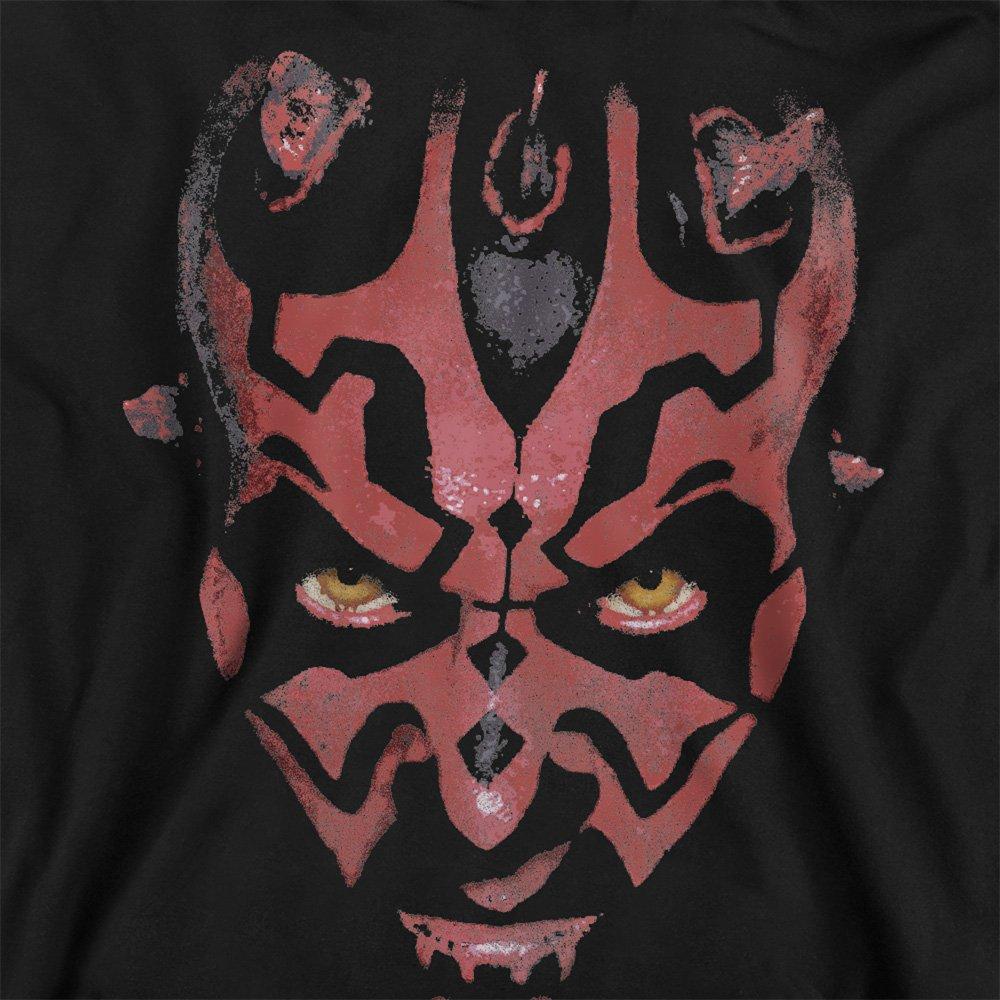 Black - Star Wars - Star Wars Darth Maul Large Face Sweatshirt Black - 2