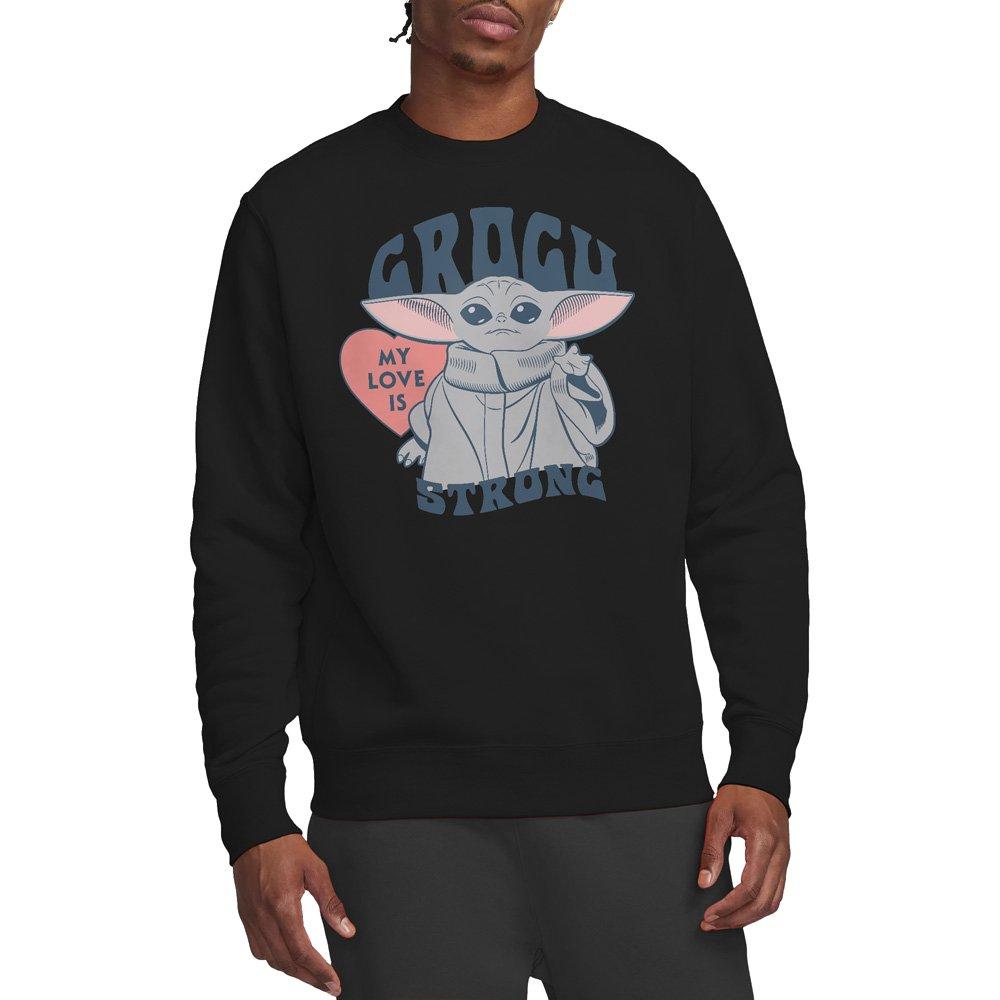 Black - Star Wars - Grogu My Love Is Strong Sweatshirt Black - 1