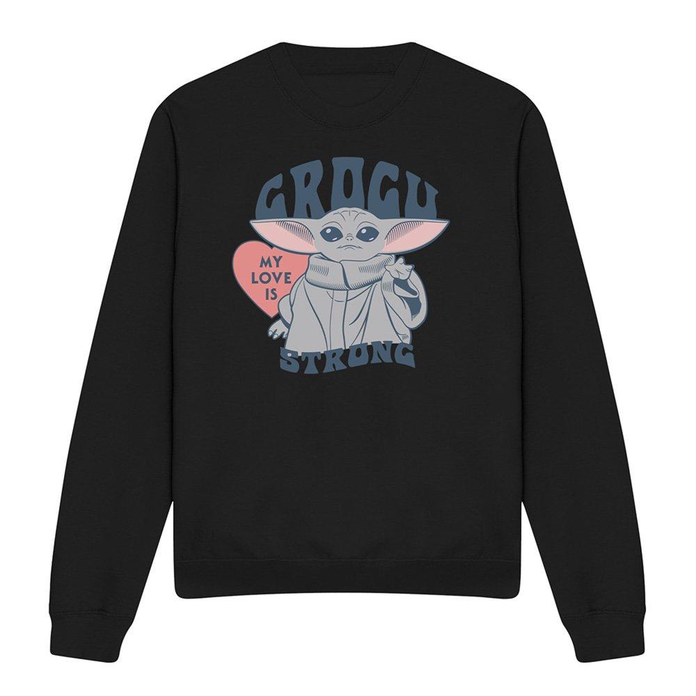 Black - Star Wars - Grogu My Love Is Strong Sweatshirt Black - 4
