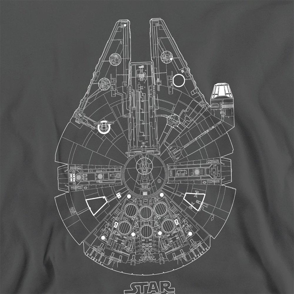 Grey - Star Wars - Millenium Lines Sweatshirt - 2