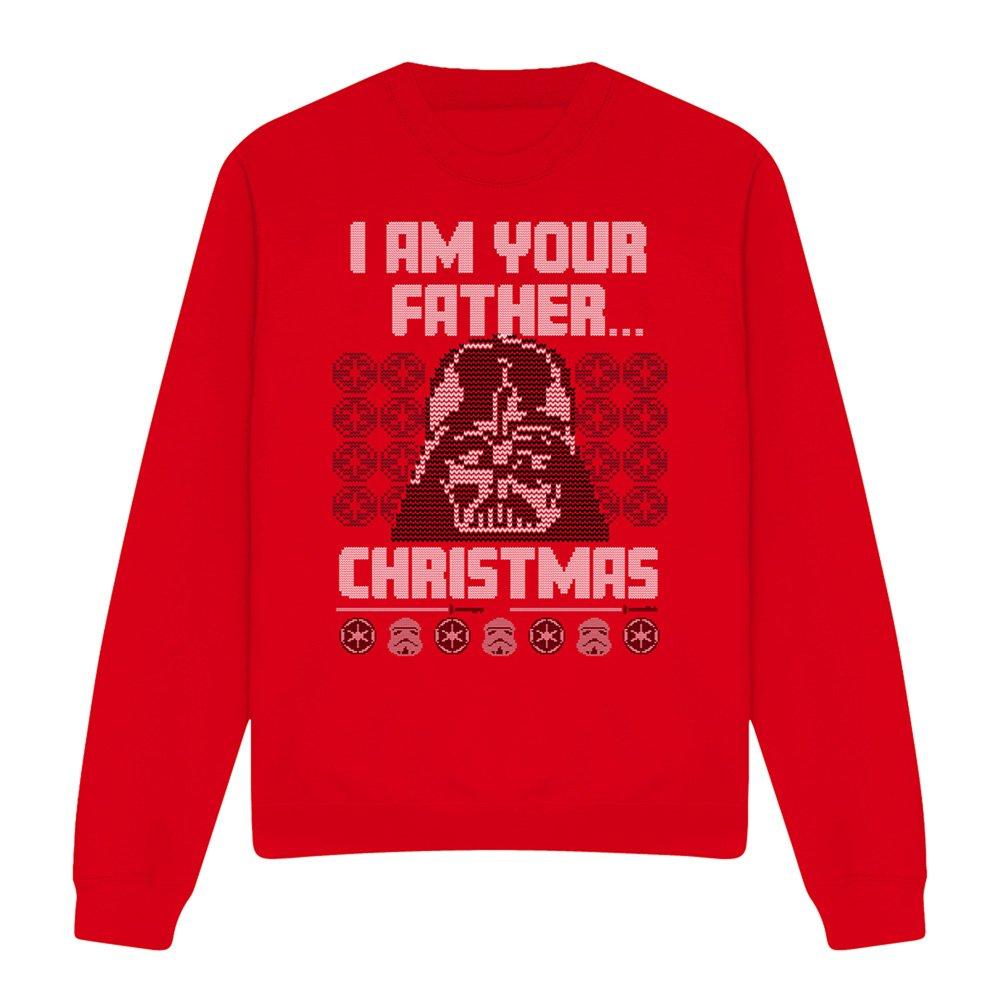 Red - Star Wars - Star Wars Fair Isle Darth Vader Father Christmas - 4