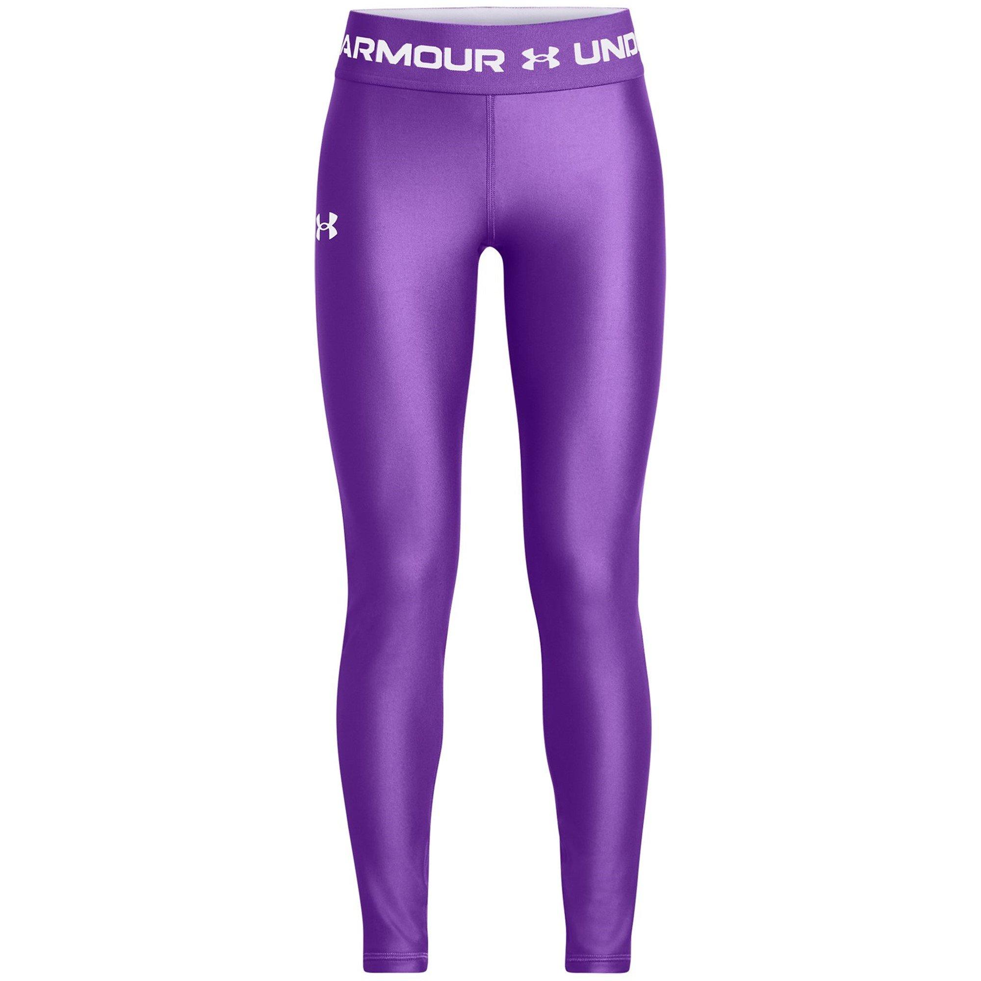 Under Armour Girls Kids' Performance Gym Legging - Purple - 13 Years (XL)