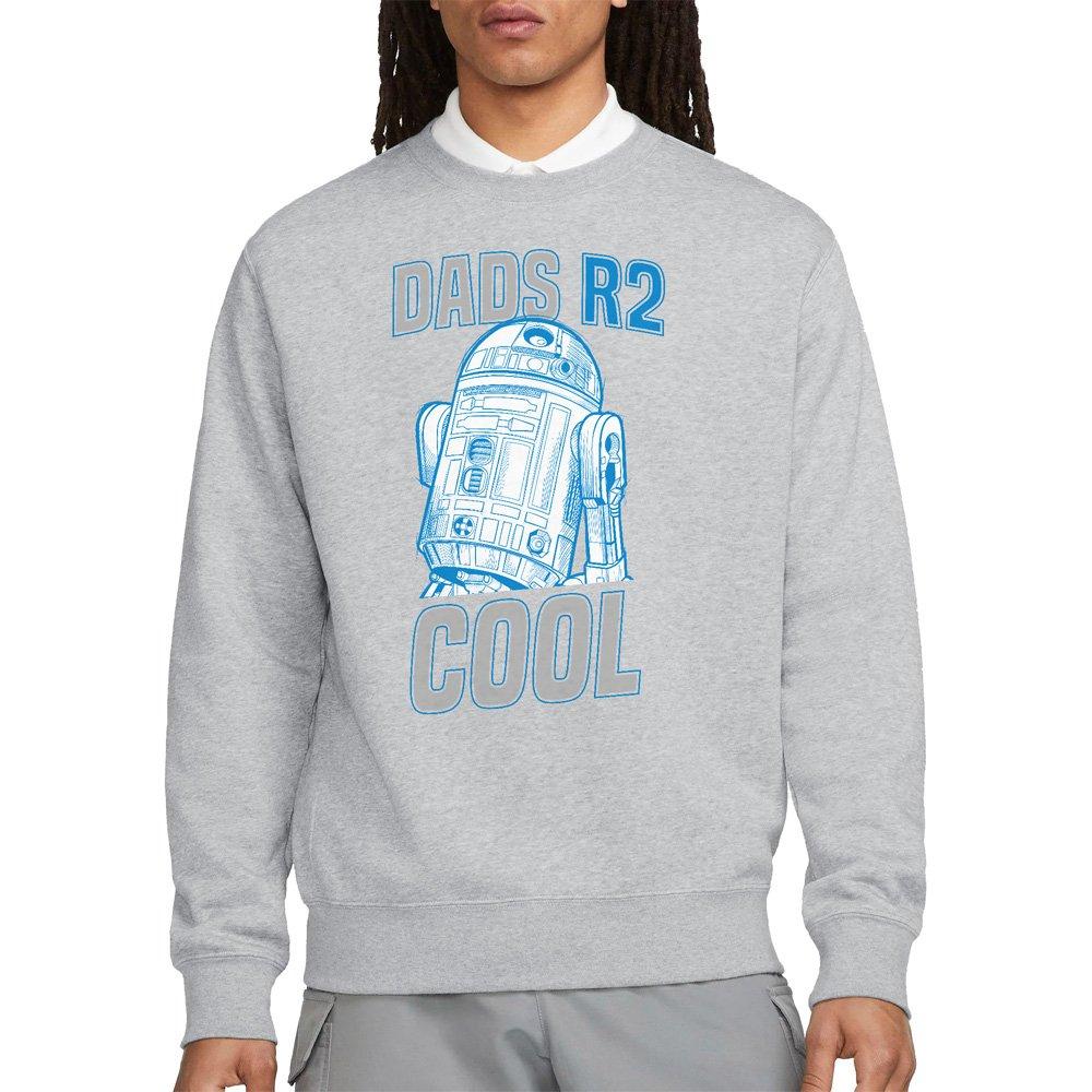 Light Grey - Star Wars - Star Wars Fathers Day Dads R2 Cool Sweatshirt - 1
