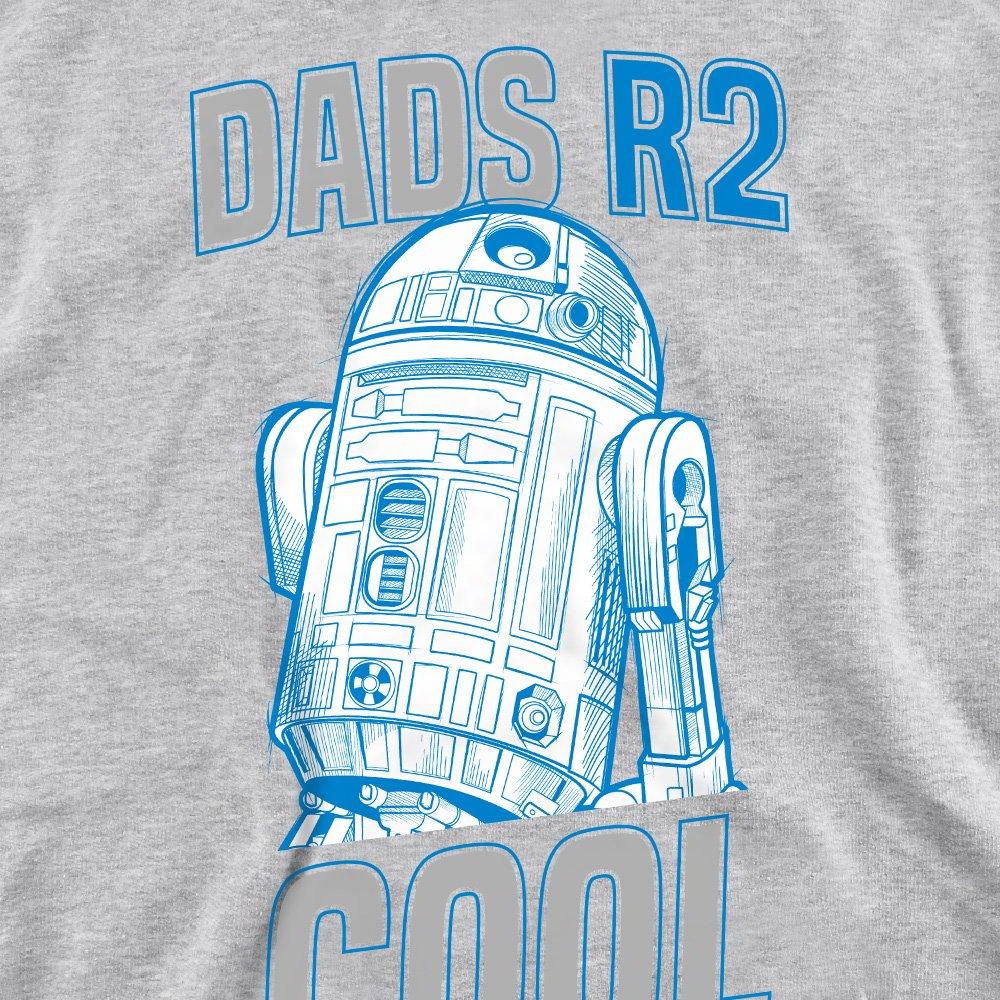 Light Grey - Star Wars - Star Wars Fathers Day Dads R2 Cool Sweatshirt - 2