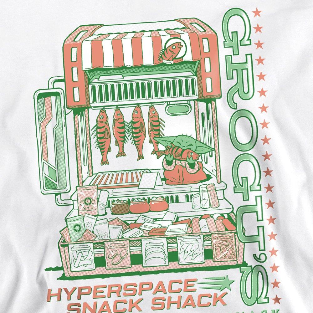 White - Star Wars - The Mandalorian Grogu Snack Shack Market Sweatshir - 2