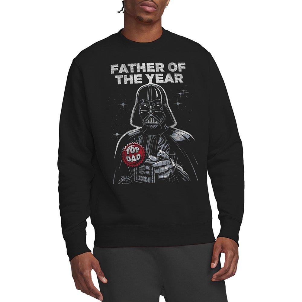 Black - Star Wars - Star Wars Fathers Day Father Vader Sweatshirt - 1