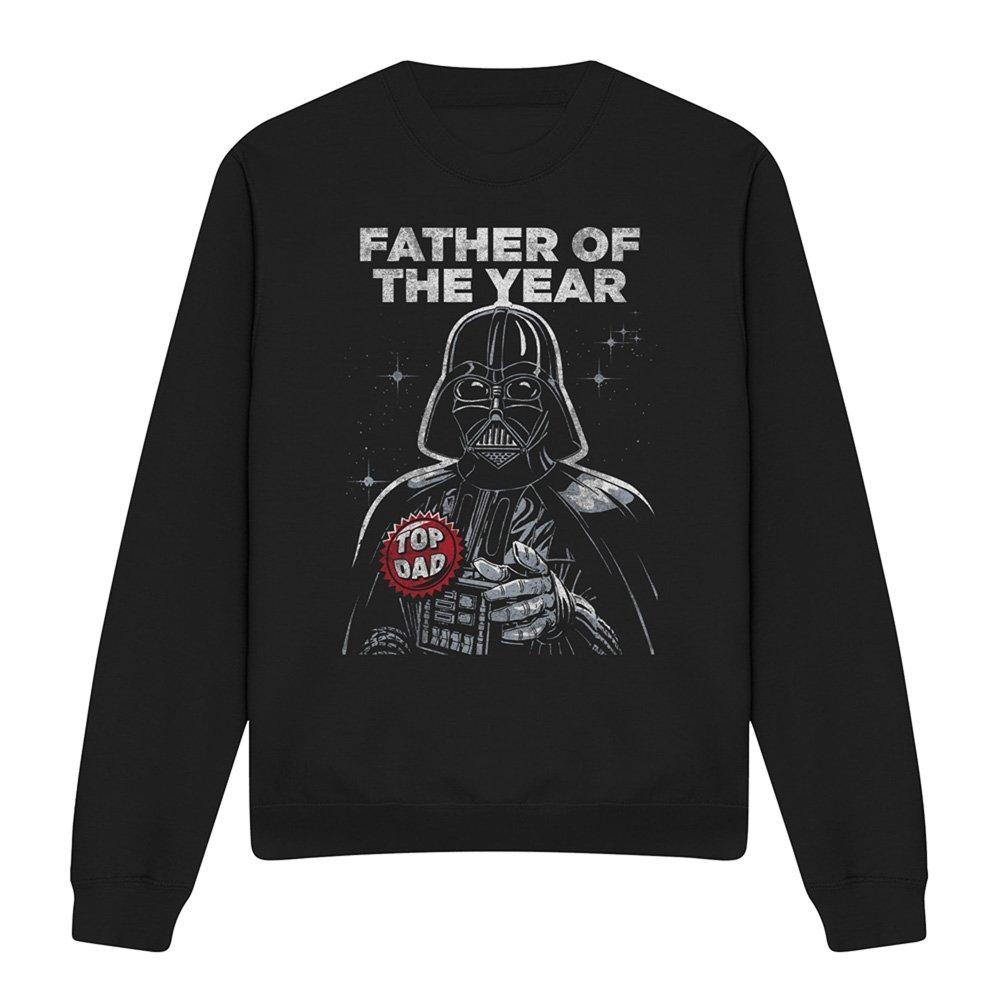 Black - Star Wars - Star Wars Fathers Day Father Vader Sweatshirt - 4