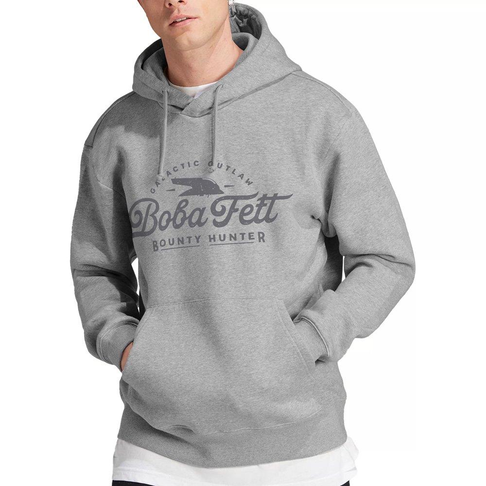 Grey - Star Wars - Star Wars Firespray Pullover Hoodie Grey - 1
