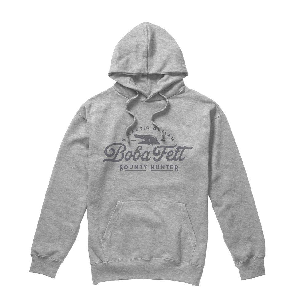 Grey - Star Wars - Star Wars Firespray Pullover Hoodie Grey - 4