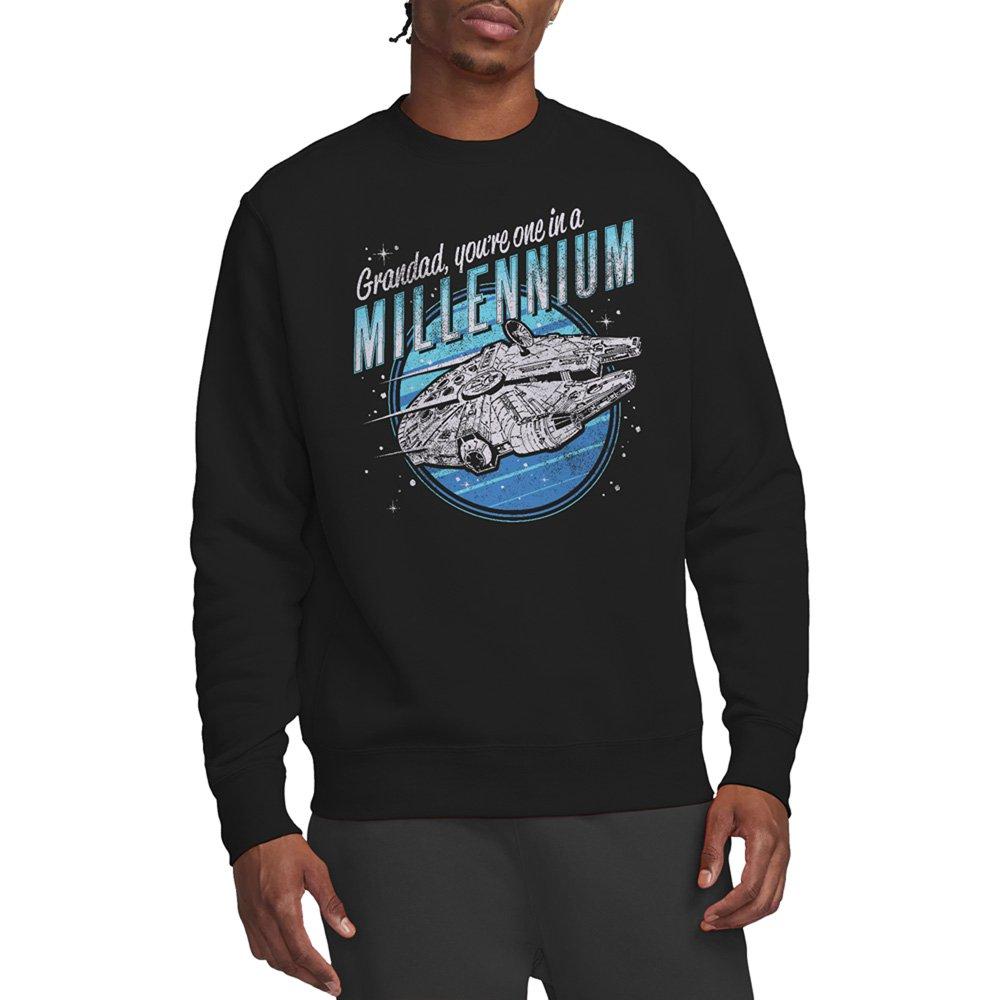 Black - Star Wars - Star Wars Grandad One In A Millennium Vintage Swea - 1
