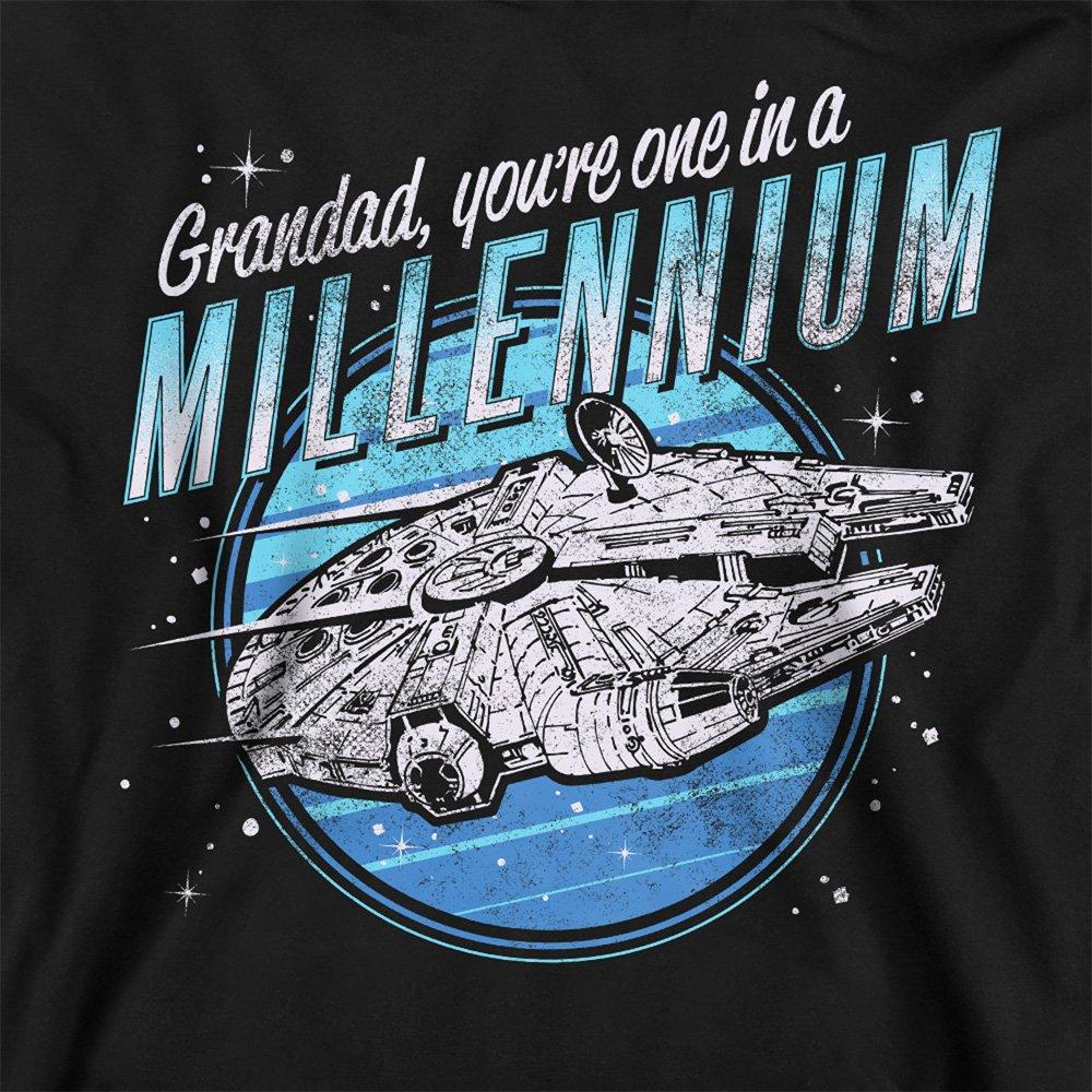Black - Star Wars - Star Wars Grandad One In A Millennium Vintage Swea - 2