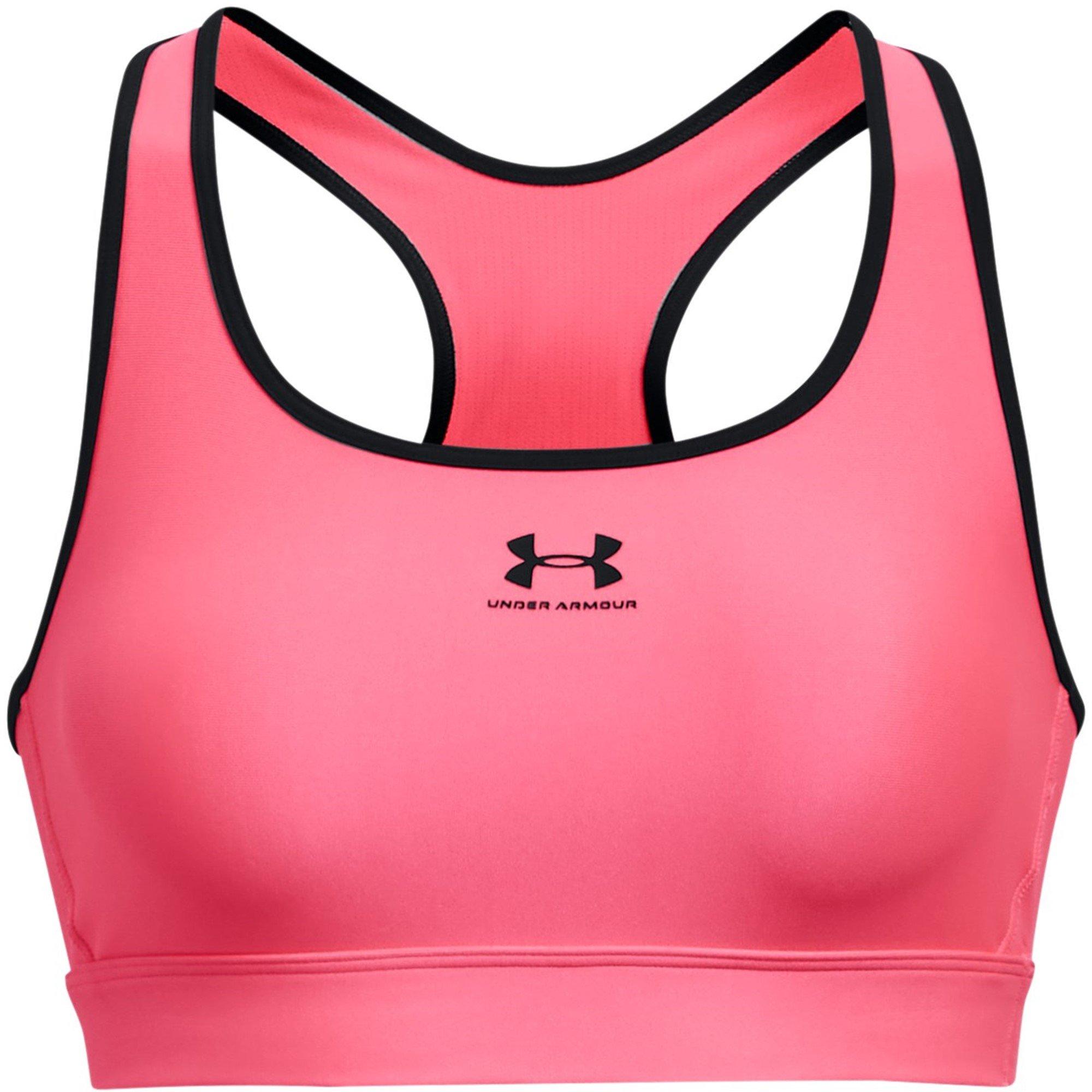 Under Armour HeatGear Armour Mid Padless Sports Bra Womens