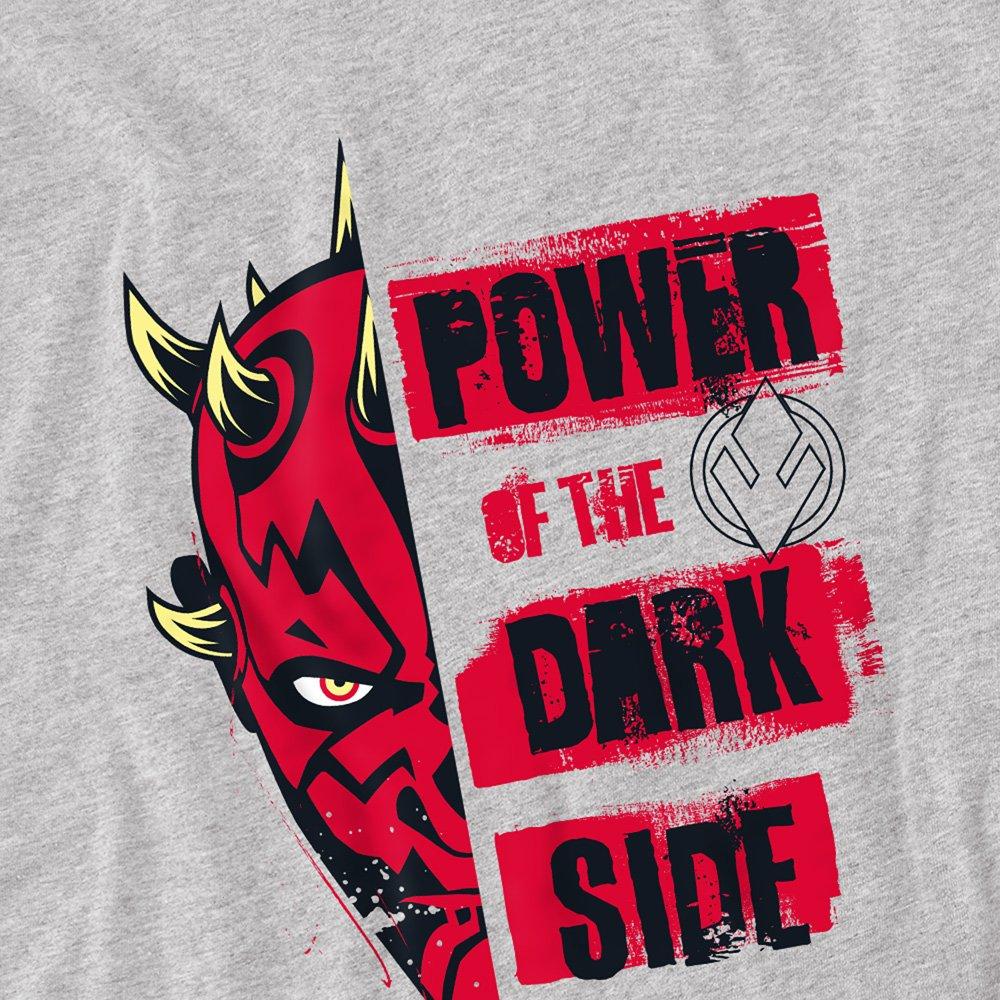 Light Grey - Star Wars - Maul Shadow Lord Power Of The Dark Side Kids Sweat - 2