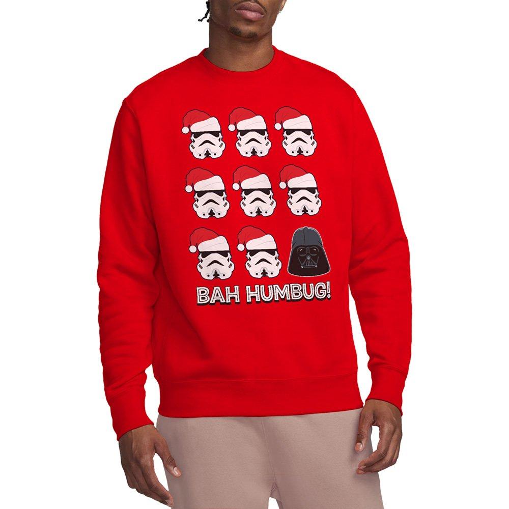 Red - Star Wars - Star Wars Empire Bah Humbug Sweatshirt Red - 1