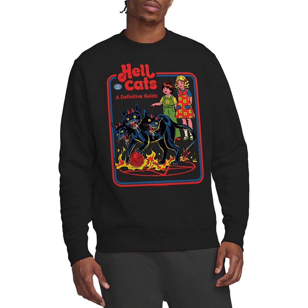 Black - Steven Rhodes - Steven Rhodes Hell Cats Sweatshirt Black - 1