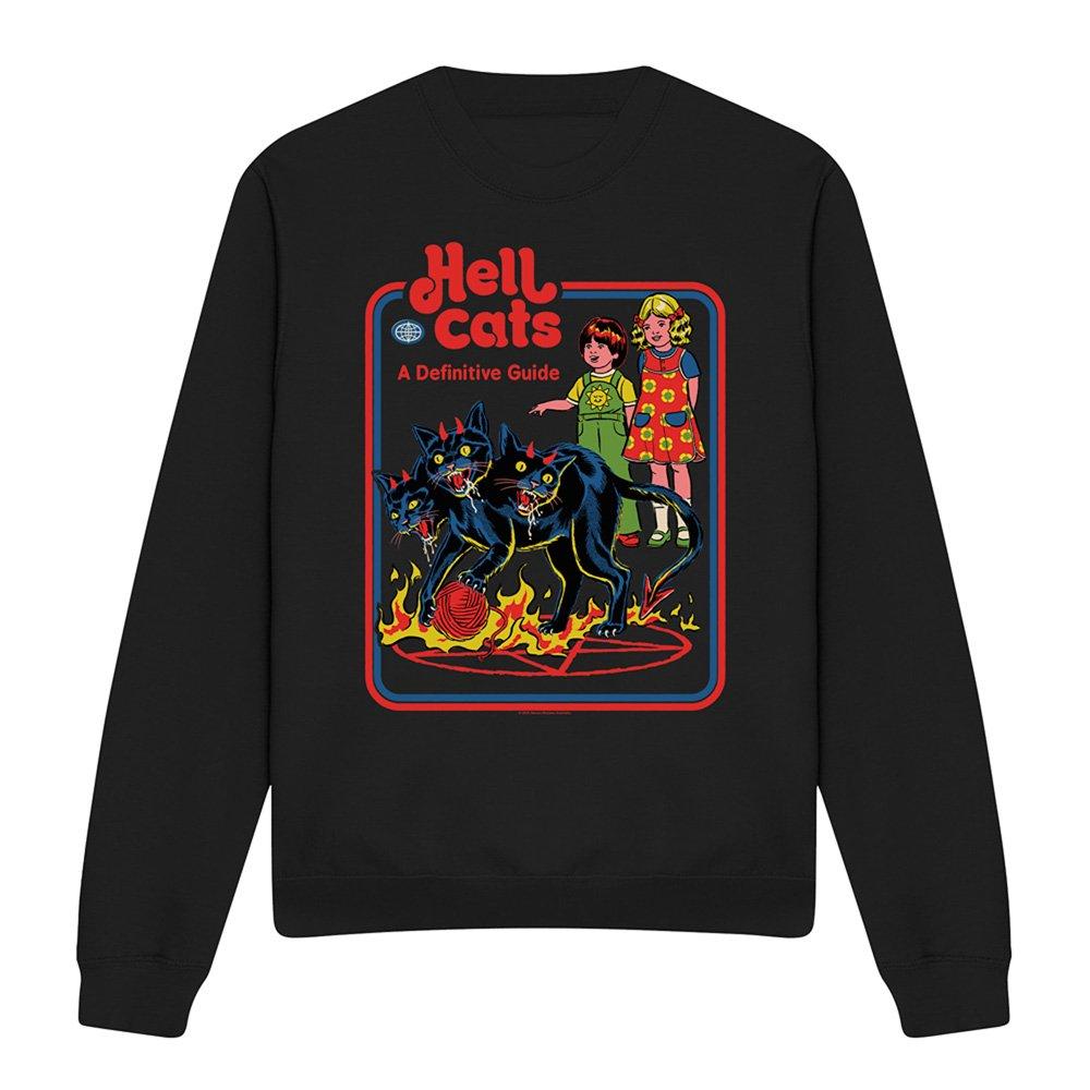Black - Steven Rhodes - Steven Rhodes Hell Cats Sweatshirt Black - 4