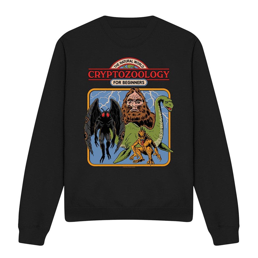 Black - Steven Rhodes - Steven Rhodes Cryptozoology For Beginners Sweatshi - 4